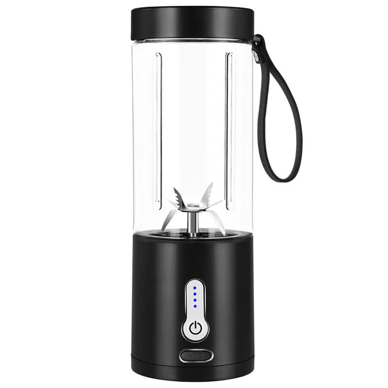 Portable rechargeable hand blender in choice of colours with 530ml juice cup
