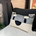 West Highland puppy pillow cushion measuring 50x35cm in grey and white colour options