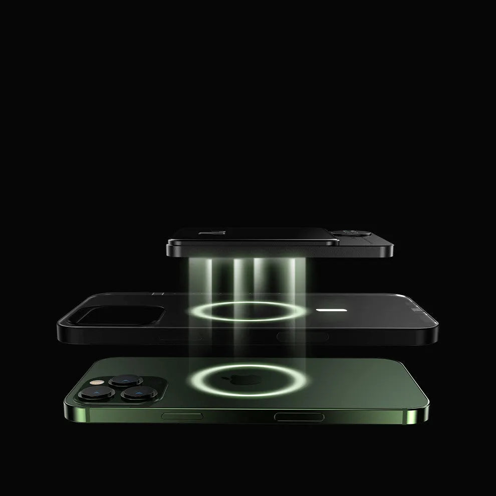 Magsafe magnetic power bank for iPhone 14 in aluminium alloy case