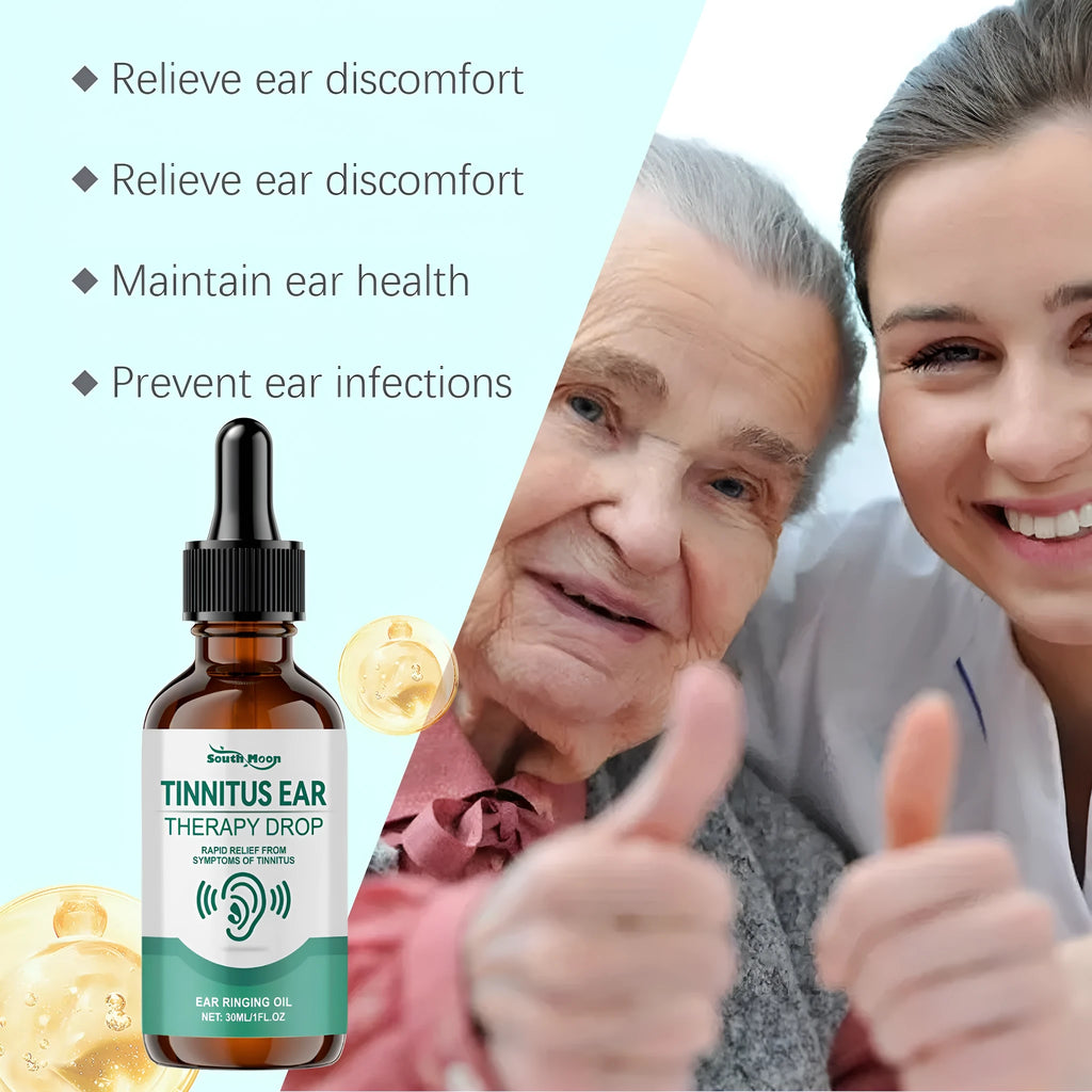 30ml bottle of moisturising ear drops for gentle cleaning and comfort care