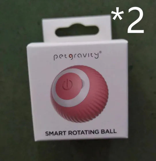 43mm automatic rolling ball cat toy with obstacle avoidance technology