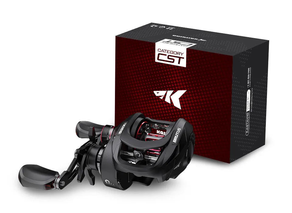 Drip wheel fishing reel with left or right hand wheel option for lure fishing