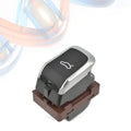 Black electroplated electric trunk switch for Audi A4L and Q5 models made from ABS
