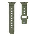 Sports silicone strap for Apple Watch in army green colour, 38/40/41mm size
