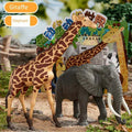 Australian Dream star plastic animal figure toy, 23x28x22cm, lion design
