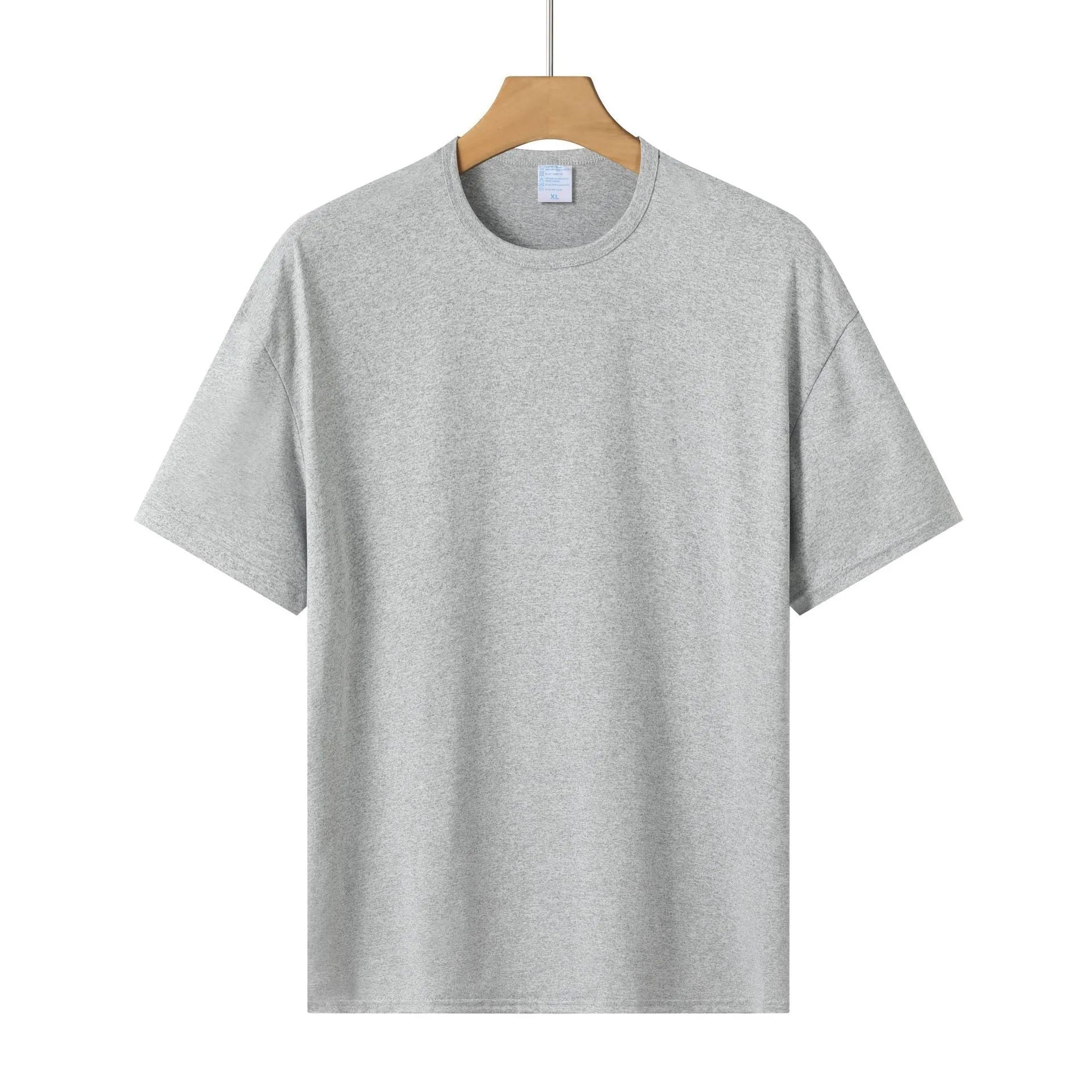 Modal polyester loose fit short-sleeved t-shirt in multiple colour options