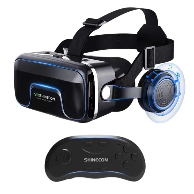 G04EA 7th generation VR virtual reality game glasses plastic head-mounted display 222x205x99mm