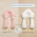 U-shaped baby head shaping pillow in pure cotton fabric with pearl cotton filler.