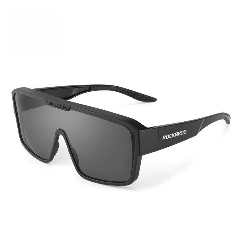 Cycling goggles with polarised lenses and large TR frame in multiple colour options