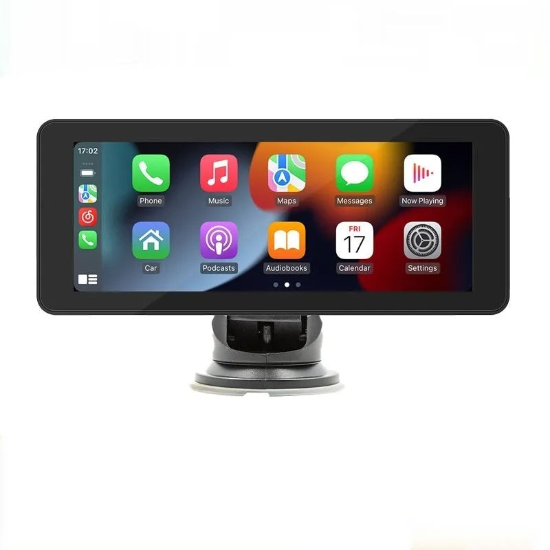 Portable wireless 6.86-inch vehicle video player with IPS screen display
