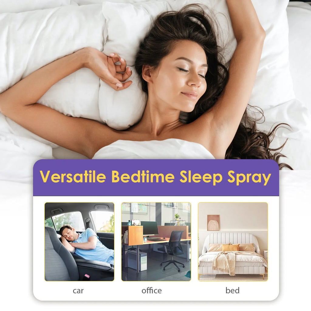 30ml lavender sleep spray bottle for body fatigue relief and sleep care