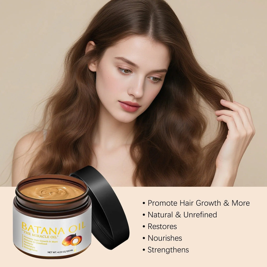 Batana Nourishing Soft Repair Hair Mask 120 ml tub for frizzy hair