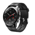 F800 ECG blood pressure sports smart watch with black TPU wristband and touch screen