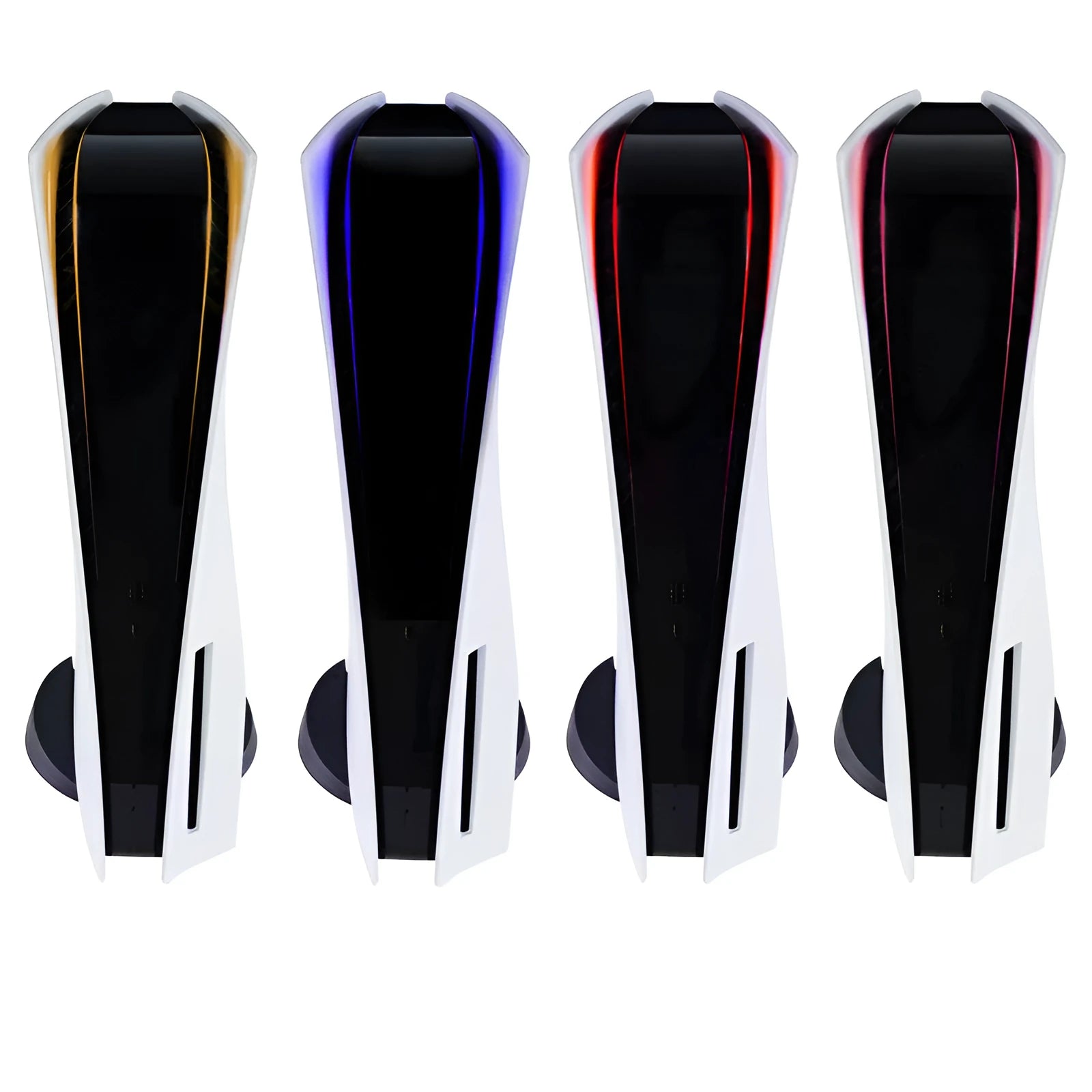 PS5 LED light bar sticker film in pink, red, gold and blue colour options