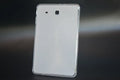 Clear ultra-thin silicone tablet protective case showing transparent white finish and flexible construction