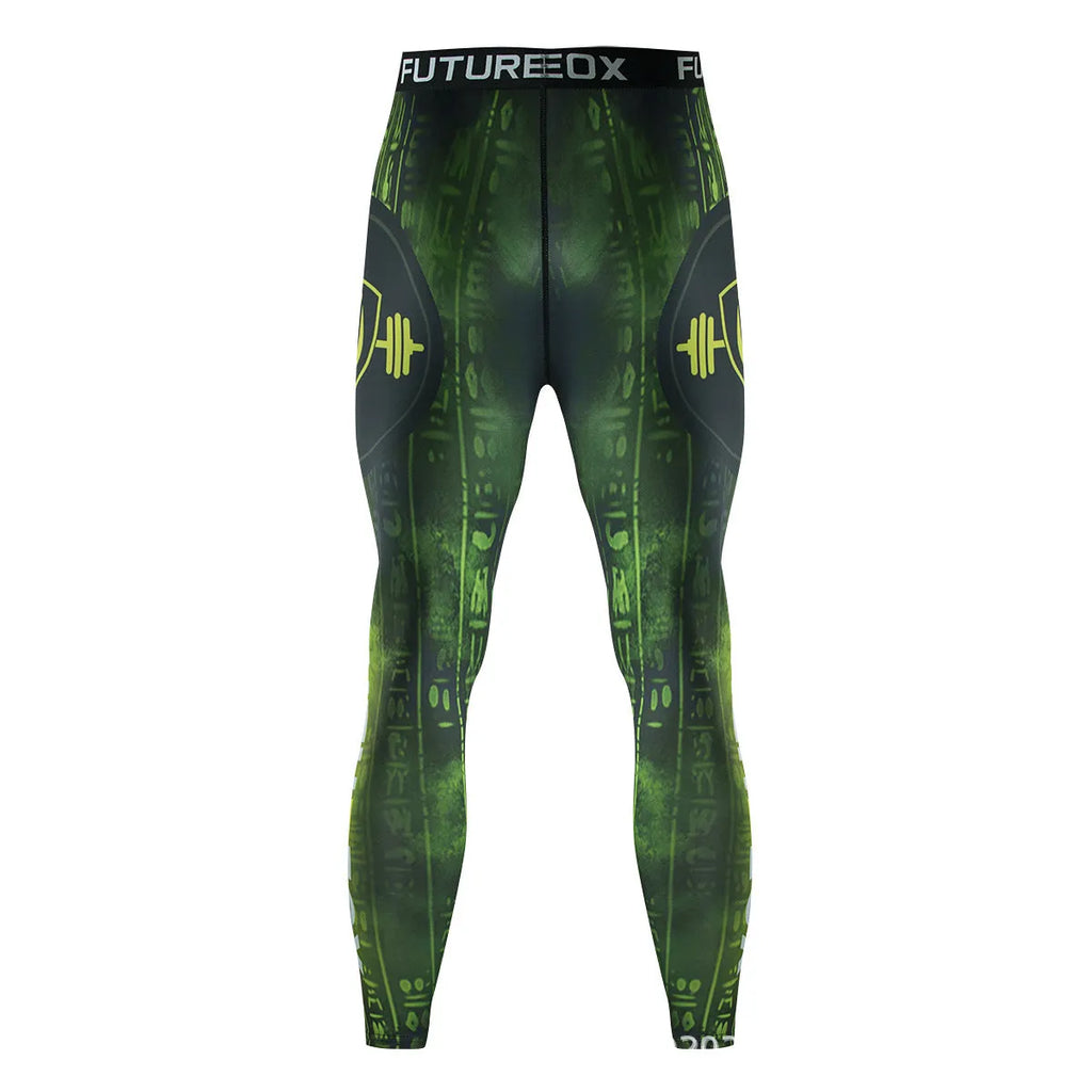 Men's slim-fit ZF016 colour sports suit with long sleeves for running and outdoor activities