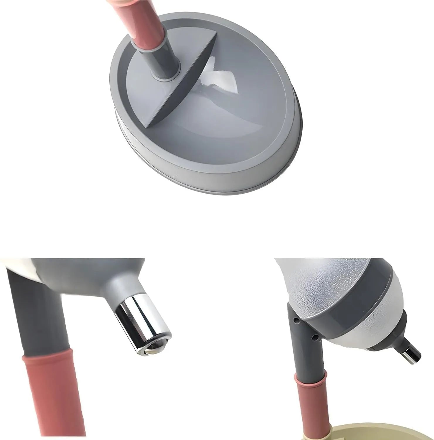 Green adjustable standing water dispenser for pets with detachable pole and ball-tip nozzle on a stable base.
