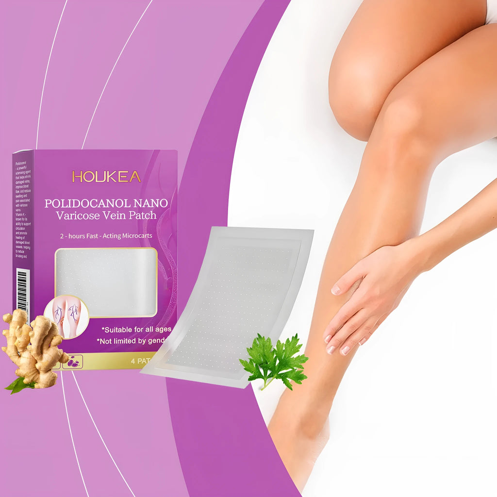 Micro needle patch pack containing four pieces for targeting facial fine lines with natural ingredients