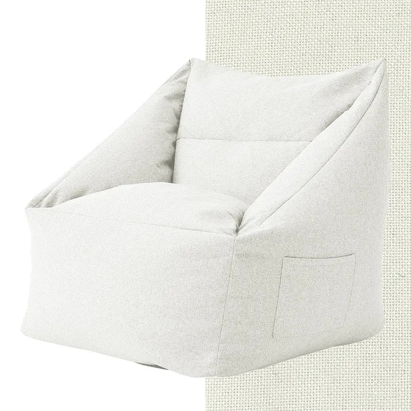 Single fabric leisure chair in mint green, 66x66x70cm compact size, for bedroom or living room use