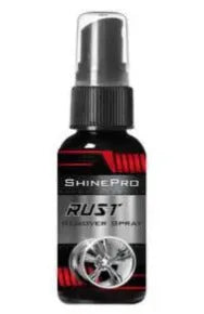 Car Rust Removal Spray 30ml bottle with nozzle, for automotive spot rust treatment on metal surfaces