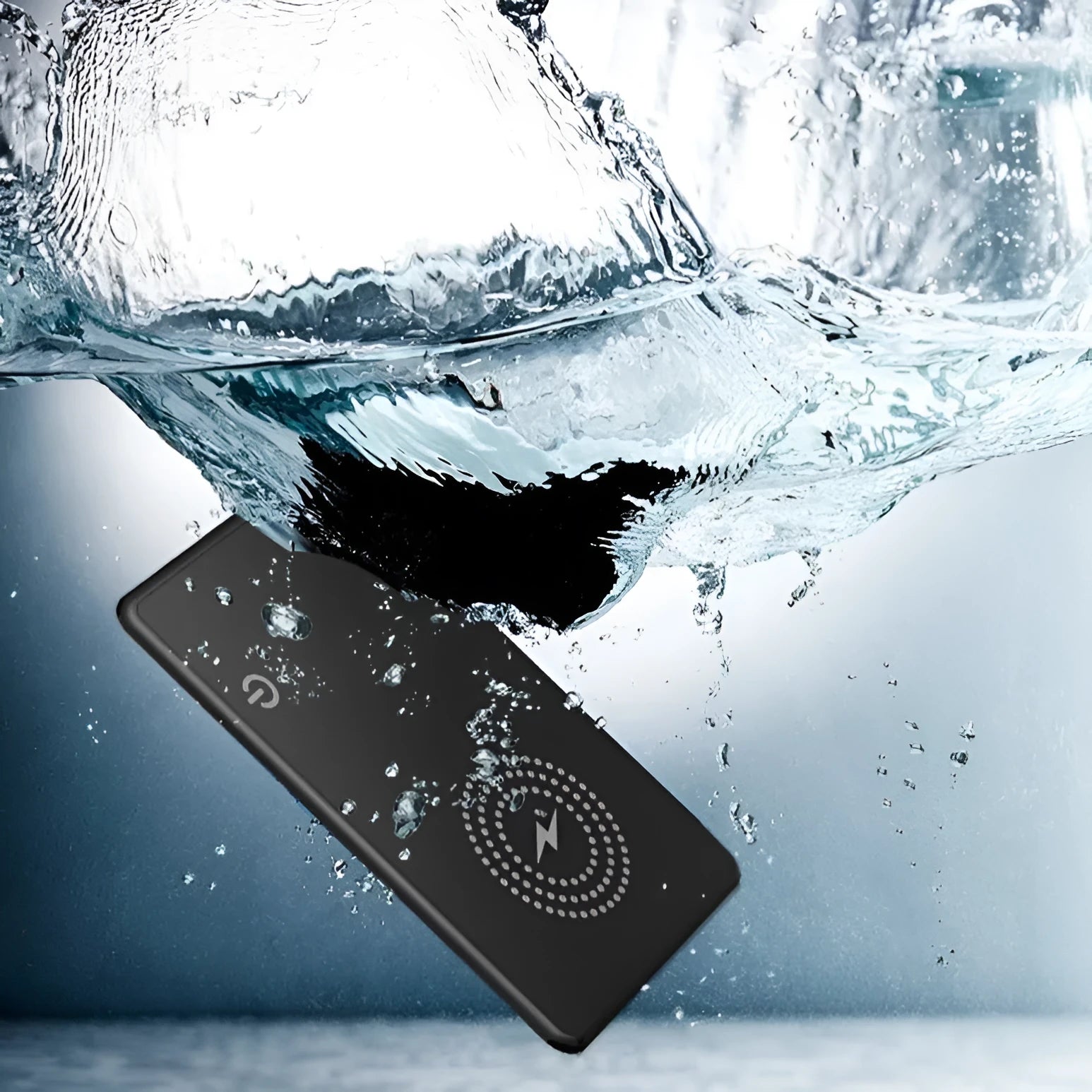 MFI AirTag compatible anti-lost tracking card with keychain attachment measuring 84x52x1.5mm