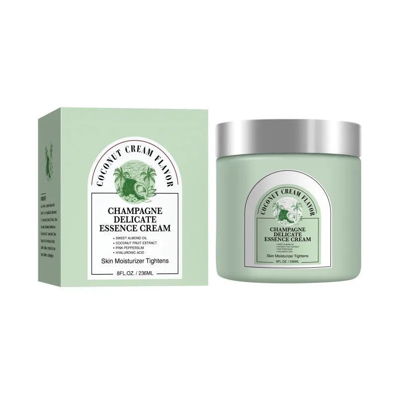 Firming moisturizing tightening cream 236ml in three fragrance options: aloe, coconut, vanilla, for universal skin type