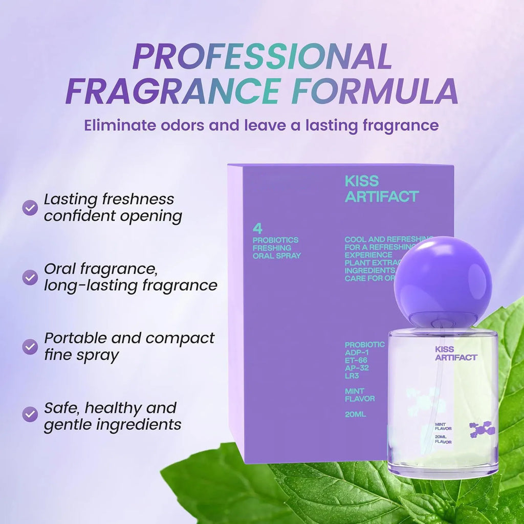 20ml portable probiotic oral spray bottle for hydrating body care