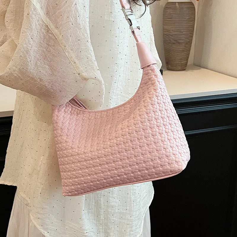 Soft PU messenger bag in urban simplicity style with document organiser interior