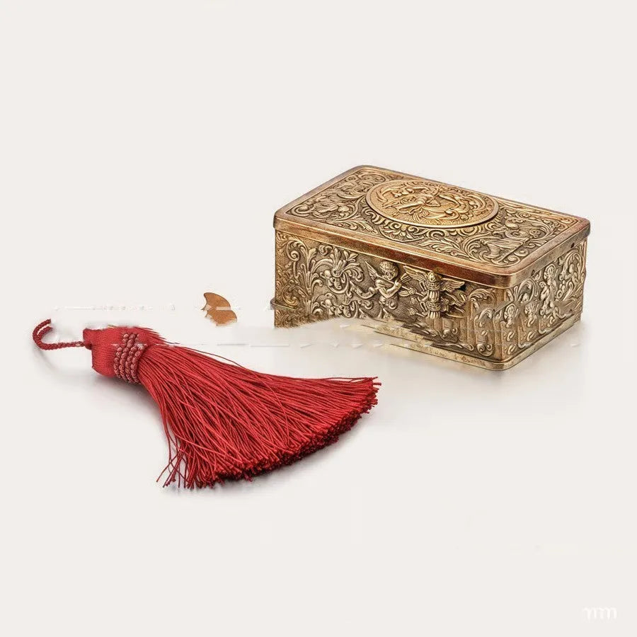 3D retro bird music box in gold, silver or black, 9.8 x 6.4 x 3.6 cm modern art design