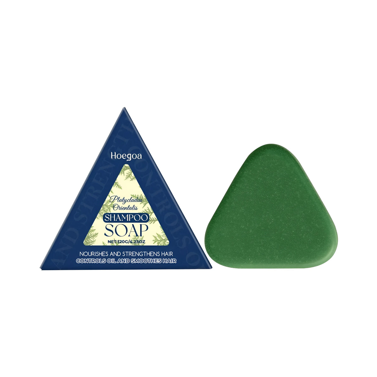 Platycladus orientalis shampoo soap bar 120g with mint and Polygonum Multiflori Radix extract