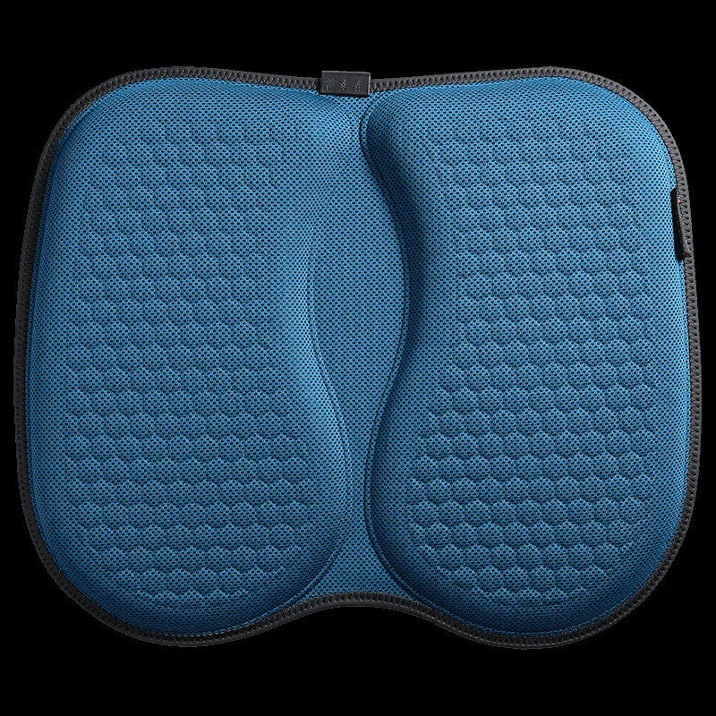 Honeycomb pattern gel car seat cushion measuring 40x35x2 cm in choice of six colours
