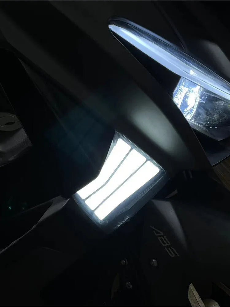 Yellow LED cornering lamp retrofit kit for Tianying TS150 motorcycle steering indicators
