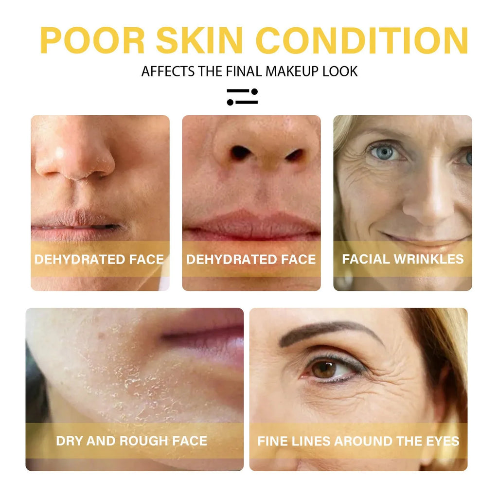 24K Gold face cream 50g boxed with Retinol and Oligopeptide-1 anti-wrinkle formulation