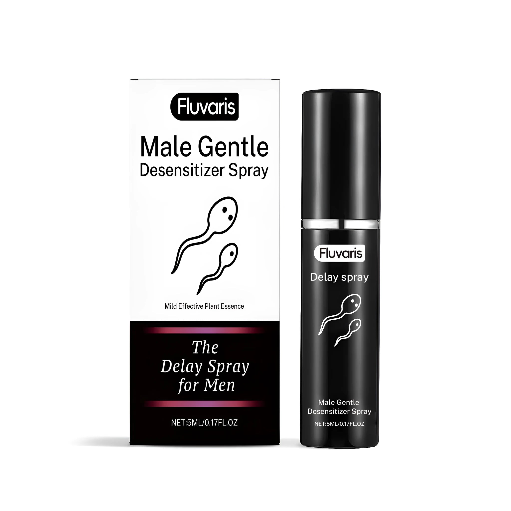 5ml men's personal care spray bottle with ginger extract and Jiang Shui ingredients