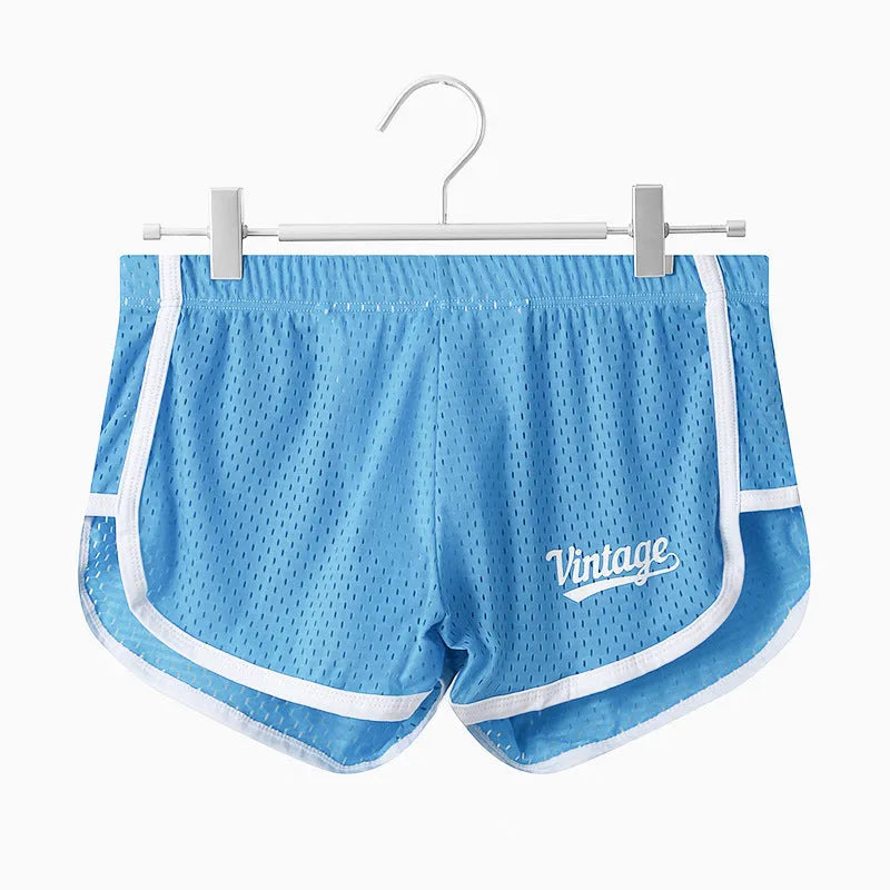 Ice silk men's quick-dry breathable mid waist underwear in six colour options