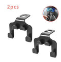 Car multifunction mobile phone holder hook made from ABS material for hanging items and bracket use