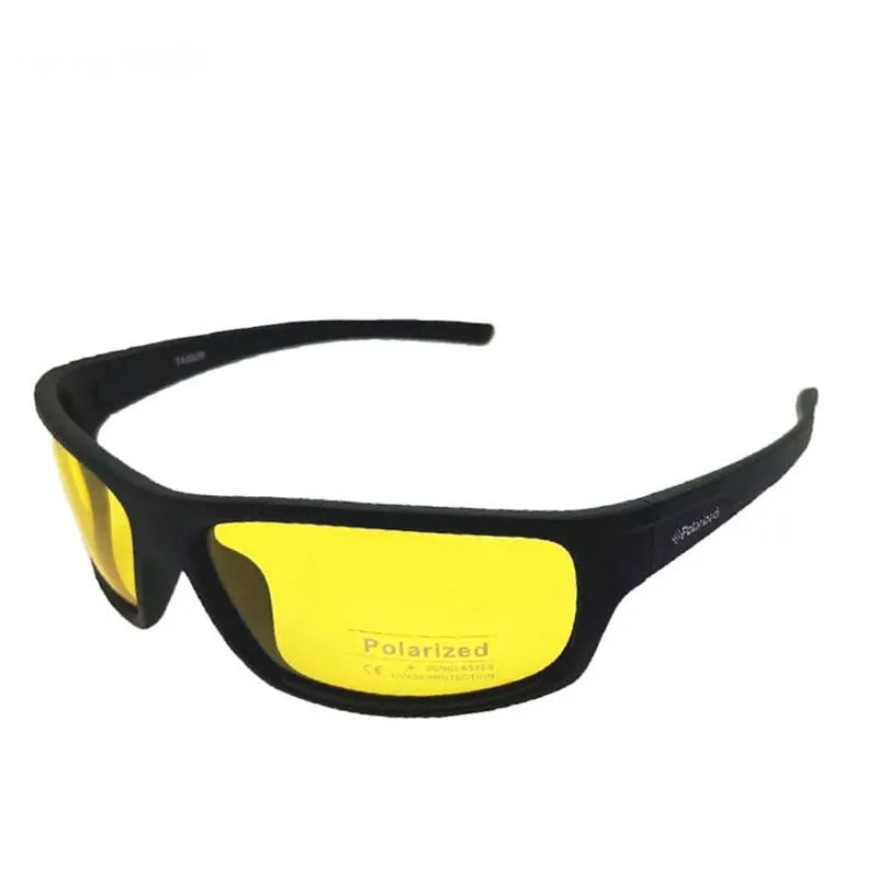Polarized unisex sunglasses with PC frame, shown in eight colour options for sun protection