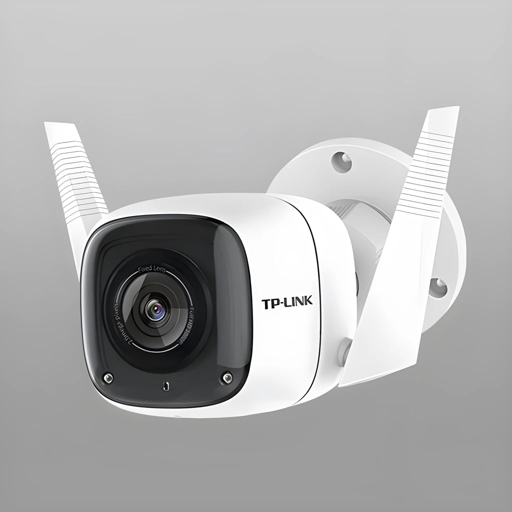 Outdoor webcam with 1080p HD and infrared night vision for security surveillance