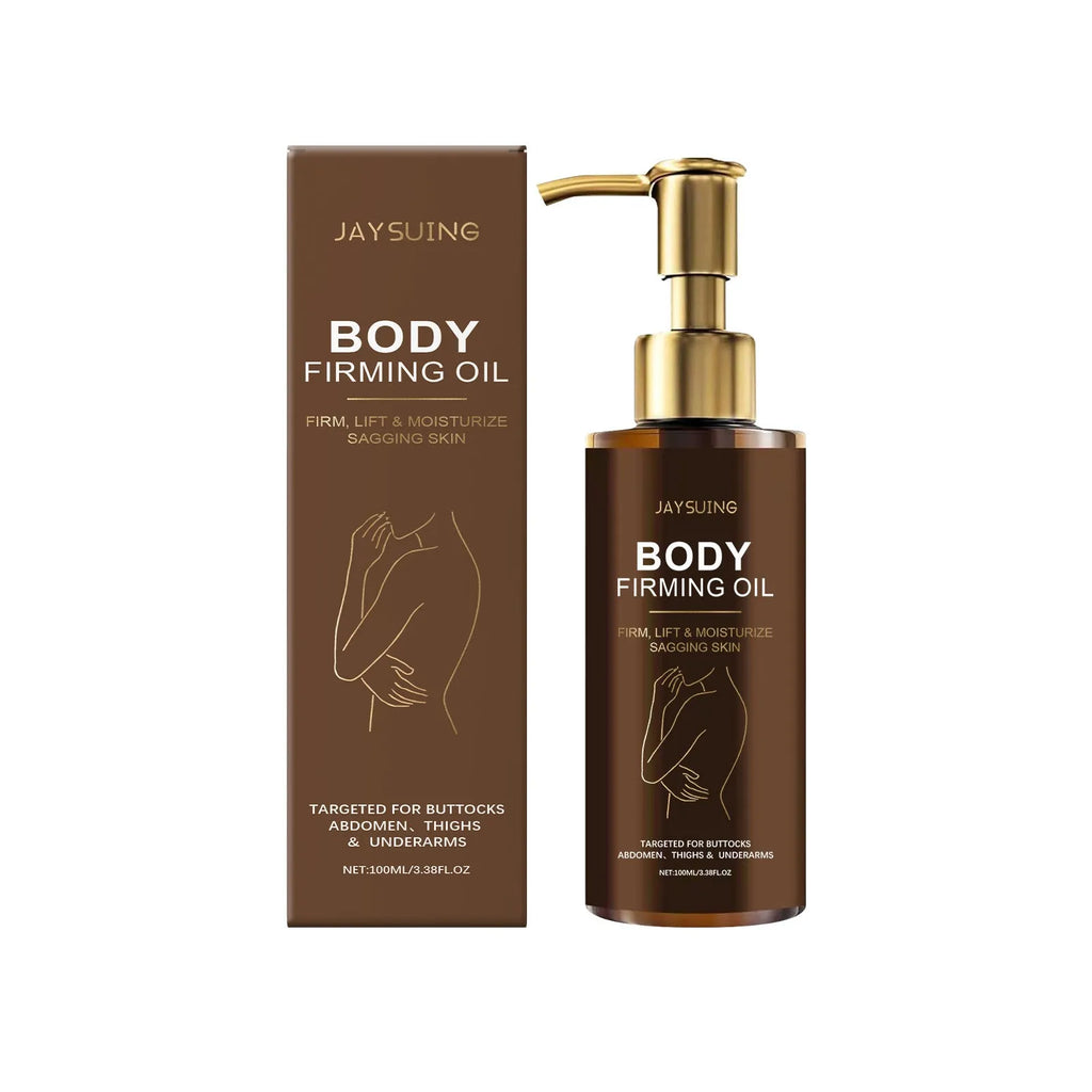 100ml nourishing firming body oil bottle with hyaluronic acid and vitamin E for dry skin