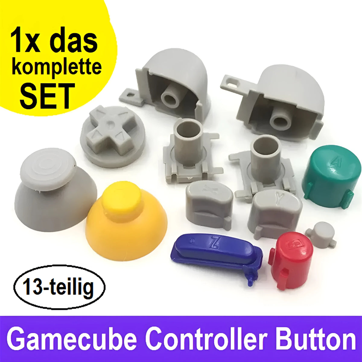 Handle repair accessories NGC Color button set with ABS button caps, one set