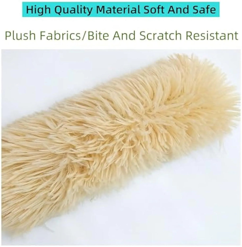 Interactive plush cat toys with catnip and crinkle sound in multiple colours for indoor cats