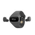 W20PRO Grey wrist wear true wireless Bluetooth headset with touch screen