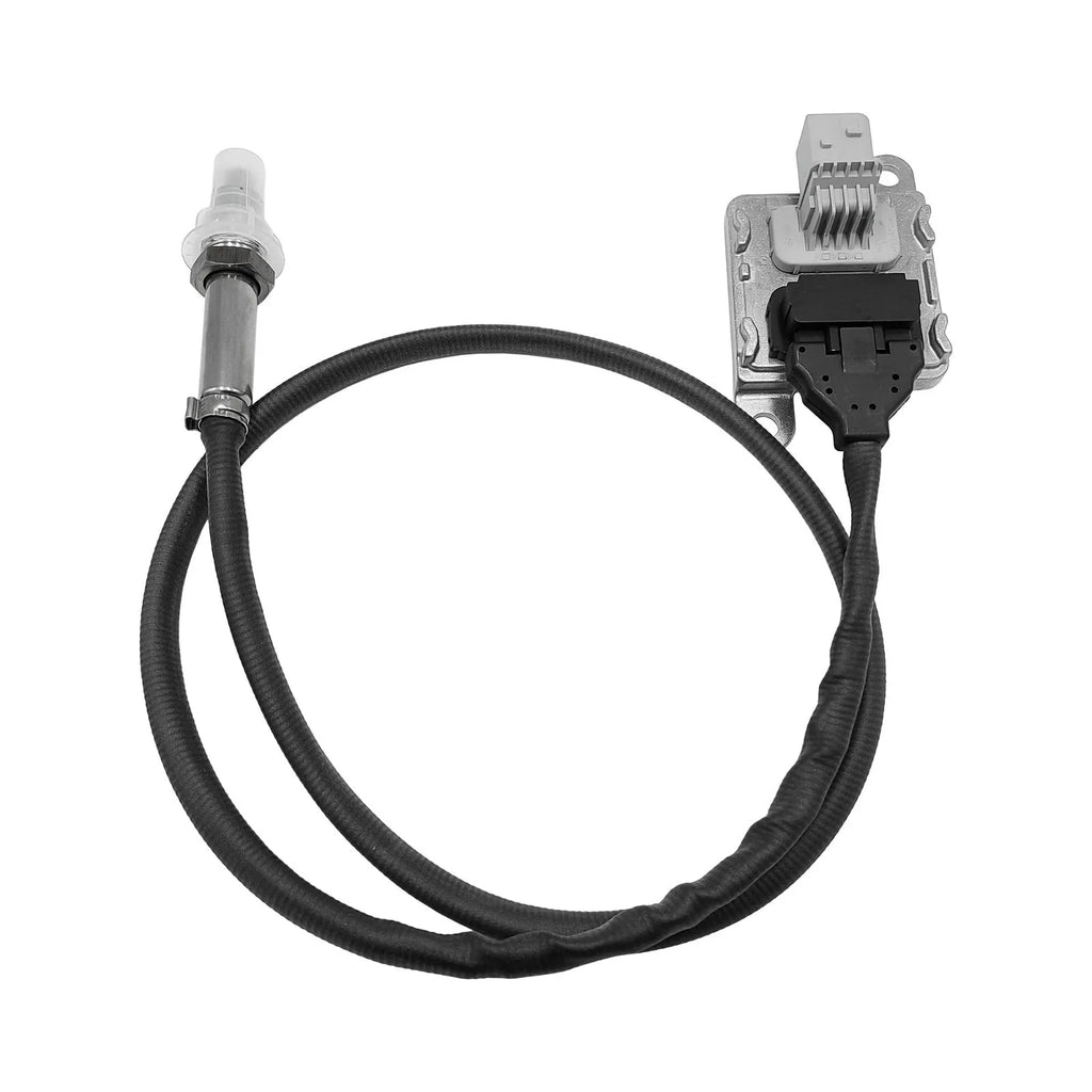 NOx nitrogen-oxygen sensor with grey front and black back, metal and plastic construction, part number 68210084AA.
