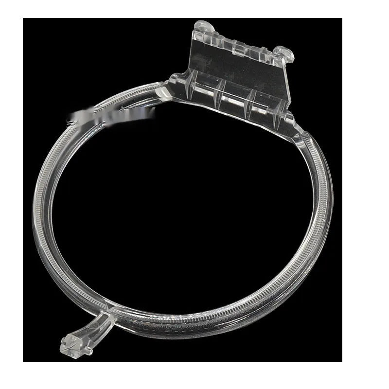 12V yellow light guide tube for front headlight angel eyes, large aperture variant for 11-17 cars
