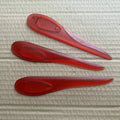 Willow Leaf Art A4 plastic paper cutter with colourful handle on white background