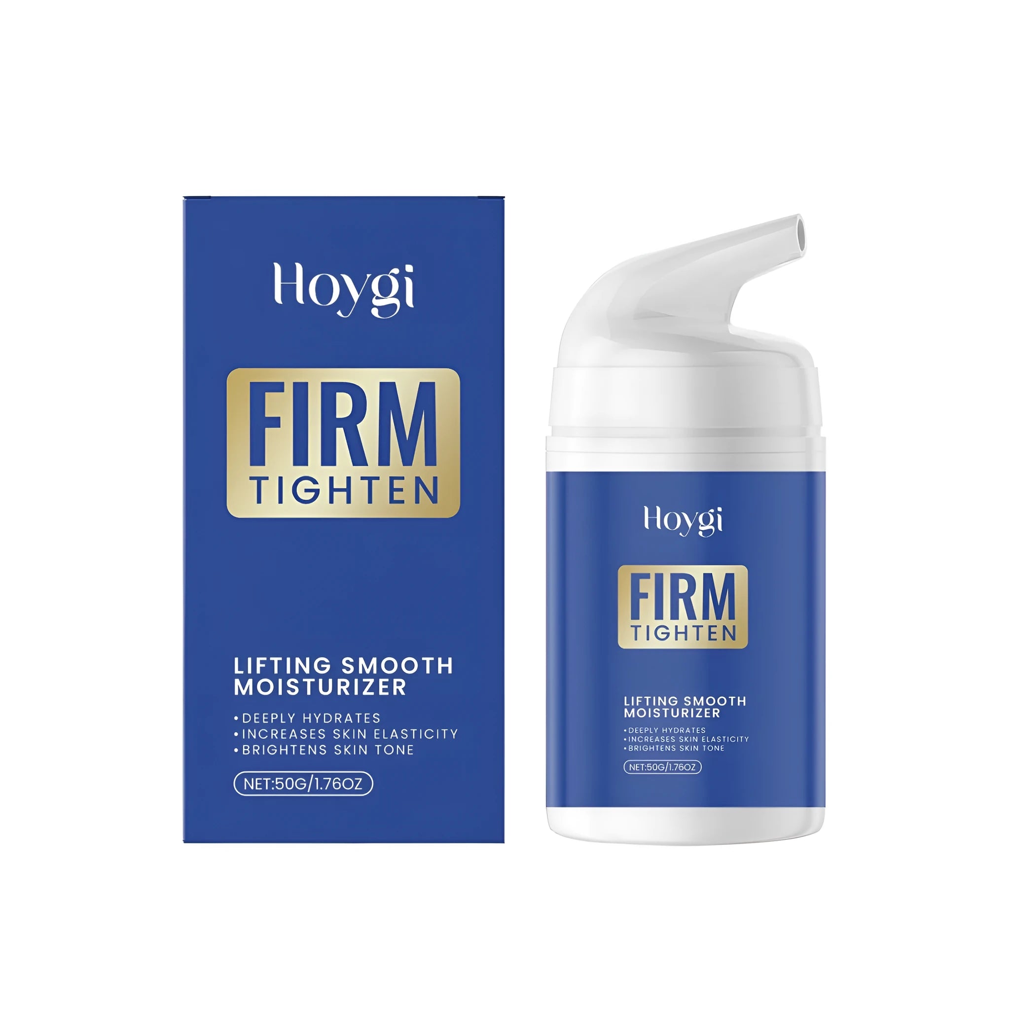 50g jar of Lifting Smooth Moisturizer facial cream with hyaluronic acid and shea butter.