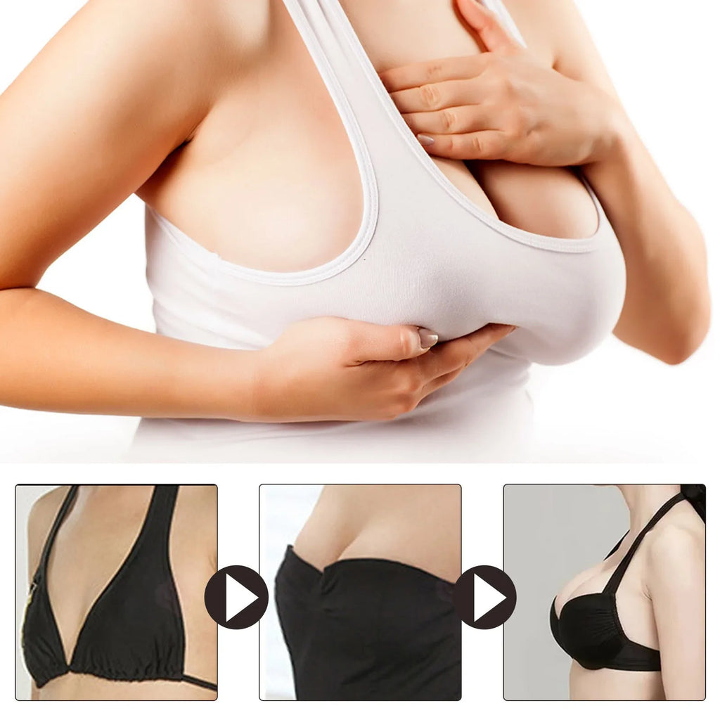 Breast massage oil 30ml bottle with 10ml option for personal care massage use