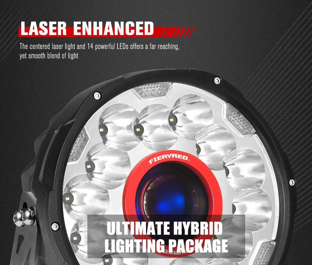 7-inch LED waterproof off-road vehicle retrofit lights pair