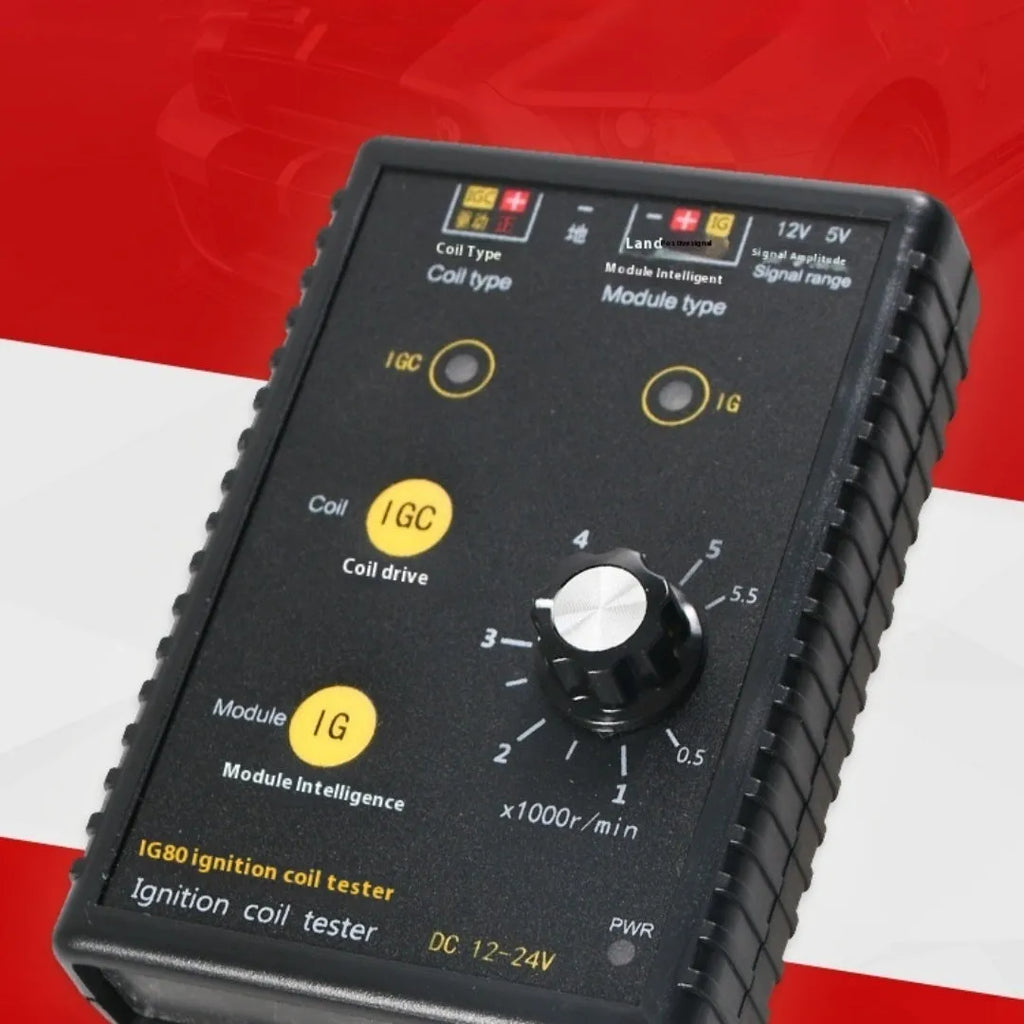 IG80 automobile ignition coil detector for gasoline and natural gas vehicle diagnostics