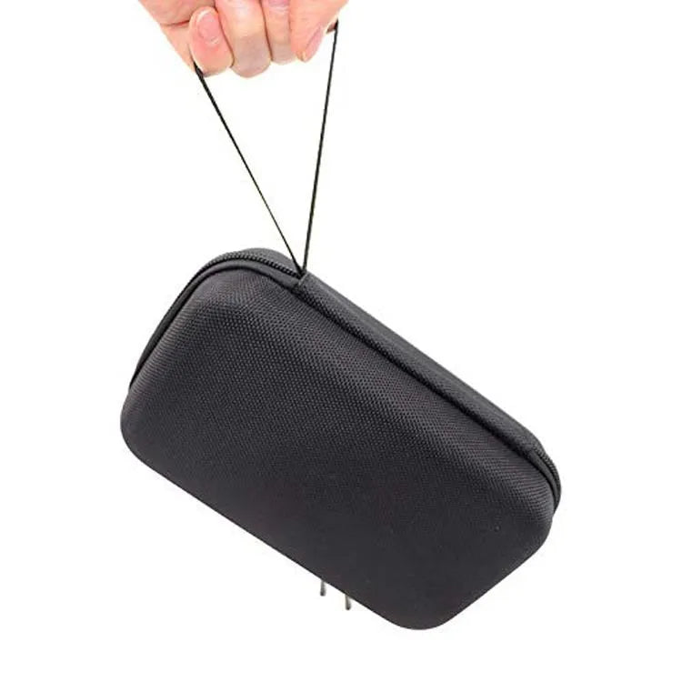 Black EVA PTZ camera storage bag for Osmo, medium size, with zip closure